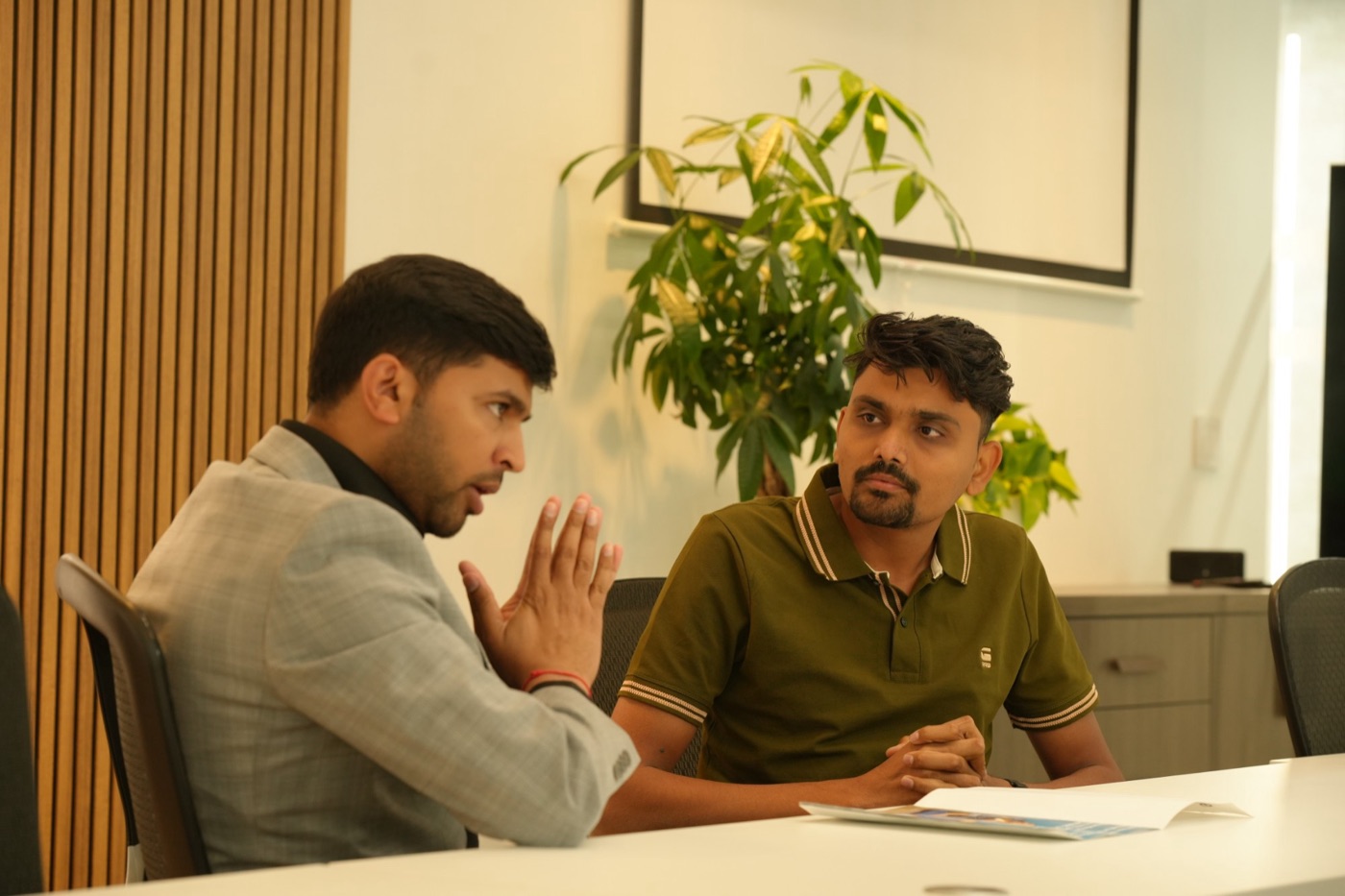Kaushik Patel in conversation with a NexAura founder about his content